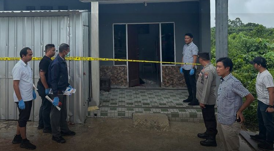 Polres Barito Utara melalui Satreskrim lakukan penyeledikan TKP tindak kejahatan Curas di Kota Muara Teweh