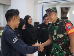 Dandim 1013/Mtw Dampingi Pj. Bupati Dalam Kunjungan Kerja Dan Tinjauan ke Sekretariat PPK