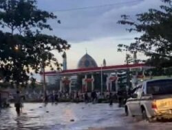 Curah Hujan Tinggi Di Murung Raya, Sejumlah Kawasan Banjir