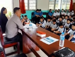Cegah Kenakalan Remaja, Polsek Tanah Siang Mura Gelar Kegiatan Goes To School