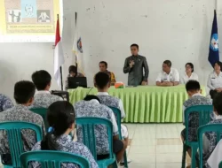 Pj Bupati Murung Raya Kunjungi SMPN-1 Murung Sekaligus Beri Motivasi