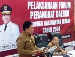 Pemkab Murung Raya Hadiri Forum Perangkat Daerah Kalimantan Tengah 2024