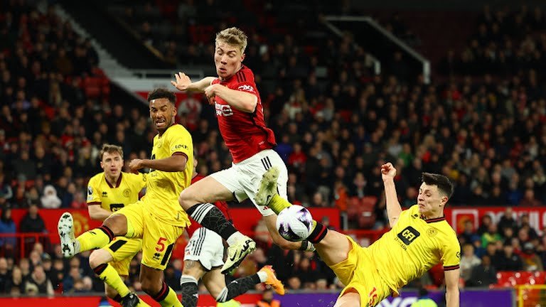 Hasil pertandingan Manchester United vs Sheffield United di Liga Inggris