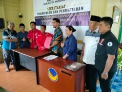 Heriyus M. Yoseph Kembali Mendaftar Balon Bupati Murung Raya ke Tiga Partai