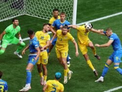 Hasil Euro 2024 : Unggul Penguasaan Bola Ukrania Dilibas Rumania dengan Skor Telak