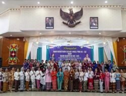 Juara 1 Lomba Fashion Show Kebaya Kartini Tingkat Kabupaten Murung Raya Di Raih DISKOMINFO SP Mura