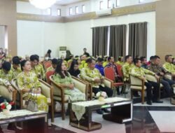 Pj Bupati Mura Hadiri Pelepasan Kontingen Pesparawi XVII Tingkat Kalimantan Tengah
