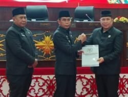 DPRD Murung Raya Terima Rekomendasi LKPJ Pemerintah Kabupaten Murung Raya