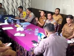 Pemkab dan Polres Mura Rapat Persiapan dan Pematangan Kegiatan Gebyar Posyandu Presisi