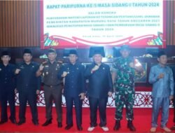DPRD Murung Raya Rapat Paripurna Ke-5 Masa Sidang 1 2024