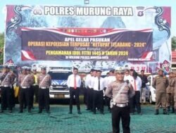 Bentuk Pengecekan Akhir Kesiapan Operasi Telabang 2024, Polres Mura Gelar Apel