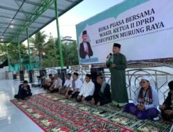 Waket II DPRD Mura Rahmanto Muhidin Bukber Di Kelurahan Muara Laung