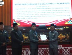 DPRD Murung Raya Gelar Rapat Paripurna Ke-4 Masa Sidang II Tahun 2024