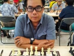 Zainudin Sapu Bersih 3 Emas Kejurprov Catur Kalteng di Pulang Pisau