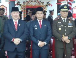 Pj Bupati Mura Hadiri Apel Peringatan HUT Bhayangkara RI ke-78