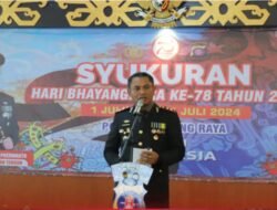 Polres Mura Gelar Syukuran Peringati Hari Bhayangkara Ke-78
