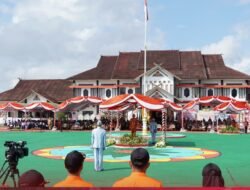 Hermon Pimpin Upacara Hari Jadi Ke-22 Kabupaten Murung Raya