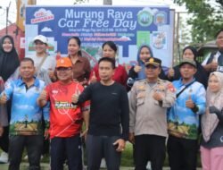 Antusias Masyarakat Murung Raya Sambut Gelaran Car Free Day Perdana