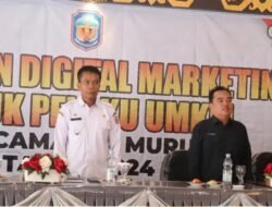Pj Bupati Mura Buka Kegiatan Pelatihan Digital Marketing untuk UMKM