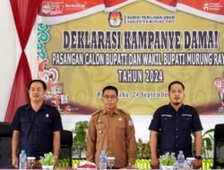 Pj Bupati Mura Hermon Hadiri Dekalarasi Kampanye Damai Pilkada 2024