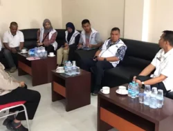 Asisten I Setda Mura Terima Kunjungan Tim Survei Penguatan Sinyal dan Pengentasan Blank Spot di Murung Raya