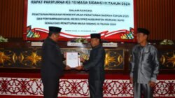 DPRD Mura Rapat Sampaikan Hasil Reses