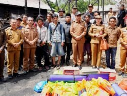 Pj Bupati Mura Tinjau Lokasi Kebakaran di Desa Muara Jaan