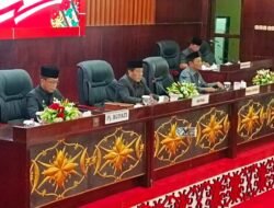 Rapat Paripurna Pengumuman Penetapan Paslon Bupati dan Wakil Bupati Terpilih 2025-2030