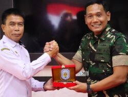 Pj Bupati Mura Hermon Sambut Kedatangan Danrem 102 Panju Pajung