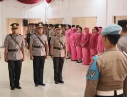 Sertijab Kasat Intelkam dan Kapolsek Tanah Siang Selatan Polres Murung Raya
