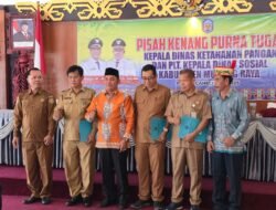 Wabup Mura Lepas Purna Tugas Kadis Ketahanan Pangan