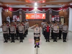 Sambut Hari Bhayangkara ke-79, Polres Murung Raya Doa Bersama Secara Daring