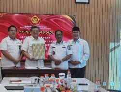 Bupati Murung Raya Serahkan LKPD 2024 ke BPK Kalteng