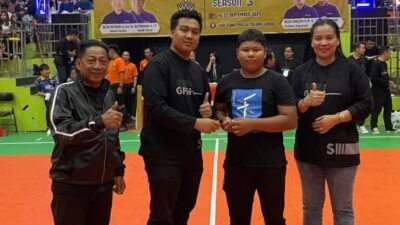 Puncak Kemeriahan Futsal Ganfas: Hadiah Motor dari Fredrich Dominggus Yoga Jadi Magnet Hiburan Rakyat
