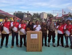 Komitmen Infrastruktur Olahraga, Bupati Heriyus Siap Bangun Lapangan Voli dan Rehabilitasi Gedung Bulu Tangkis