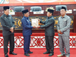 Memastikan Arah Pembangunan, DPRD Mura Setujui RPJMD 2025–2029, Bupati Serahkan KUA-PPAS 2026