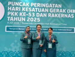 TP PKK Mura Hadiri Puncak HKG ke-53, Siap Implementasikan Asta Cita