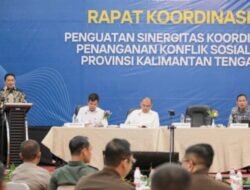 Wabup Rahmanto Muhidin: Komunikasi Jadi Kunci Mitigasi Konflik Sosial Pemkab Murung Raya