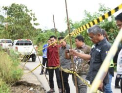 Pemkab Barito Utara Segera Perbaiki Jalan Rusak di KM 34 Menuju Benangin