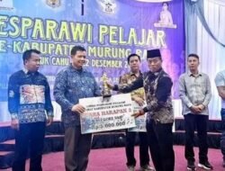 Ketua DPRD Mura Puji Talenta Siswa di Pekan Seni dan Olahraga 2025