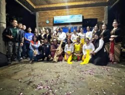 Semangat Budaya PWI Jakarta Tak Padam Diguyur Hujan di Situs Gunung Padang