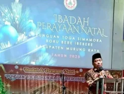 Hadiri Natal Toga Simamora, Ketua DPRD Mura Perkuat Pesan Persaudaraan