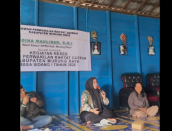 Perkuat Fungsi Legislasi, Wakil Ketua I DPRD Mura Serap Aspirasi di Desa Karali