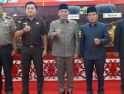 Ketua DPRD Rumiadi Pimpin Paripurna LKPJ yang Dihadiri Unsur Forkopimda