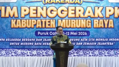 Tutup Rakerda TP-PKK, Bupati Heriyus Tekankan Sinergi Menuju Mura Hebat
