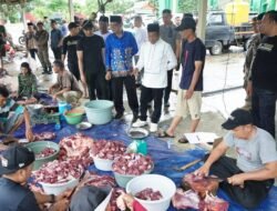 Pemkab Mura Kawal Ketertiban Pemotongan Hewan Kurban di Puruk Cahu