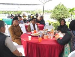 Pemkab Mura Raya Sambut Rombongan Kafilah MTQ VIII KORPRI Kalteng di Rumah Jabatan Wabup