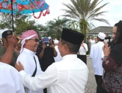 Pemkab Mura Sambut Langsung Kepulangan Jemaah Haji Tahun 2026 di Puruk Cahu