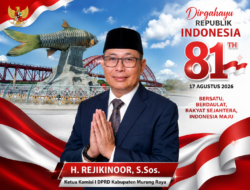 HUT ke-81 RI, Ketua Komisi I DPRD Mura H. Rejikinoor Tegaskan Semangat Kemerdekaan Harus Humanis dan Beradab