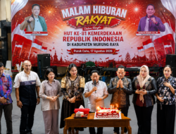 Malam Hiburan Rakyat HUT ke-81 RI Meriah, Wakil Ketua I DPRD Mura Dina Maulidah Berikan Apresiasi